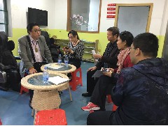 2017-02-17 羅湖區(qū)南湖街道漁民村漁坉社區(qū)養(yǎng)老中心進(jìn)行工作會(huì)議