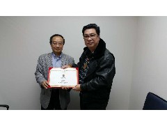 2017-05-05 李思真率隊赴港拜訪世界五邑商會