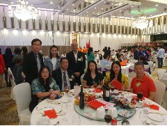 2019-10-25 應(yīng)邀出席 香港清遠(yuǎn)龍?zhí)谅?lián)會 慶祝中華人民共和國成立70周年暨第三屆會董就職典禮