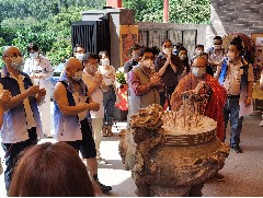 聯(lián)合主辦「消災(zāi)解厄祈福法會(huì)」為全港新冠疫癥的受害者及全港市民祈福